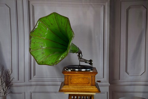Grammofono gramophone hmv - gramophone,