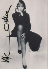 MARLENE DIETRICH autografo