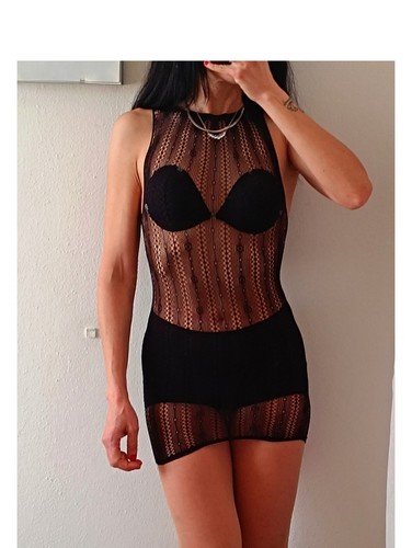 Set mini dress - mini, nero