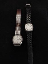 Lot De 2 Montres Seiko Quartz
