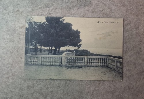 Cartolina epoca atri villa - cartolina,