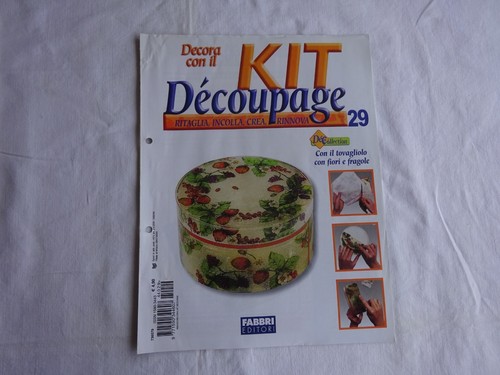 Kit decoupage collection - -,