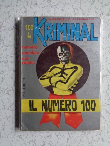 Kriminal 100 corno - kriminal, stato