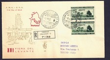 1952 FDC ITALIA TRIESTE ZONA A