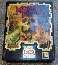 The Secret of Monkey Island CBM Amiga Big Box Edition gioco per computer ottime condizioni CIB Kixx