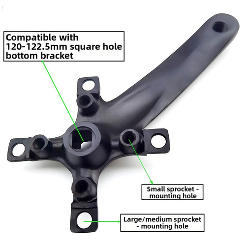Guarnitura alluminio 170mm - , per