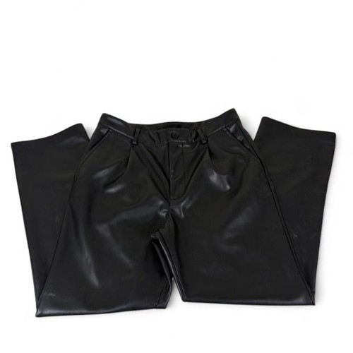 Zara pantalone ecopelle - , nero