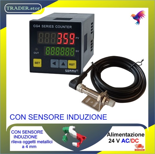 Conta pezzi con sensore