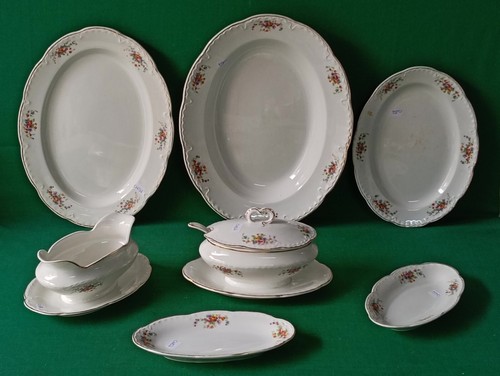 Antico set salsiere vassoi - set,