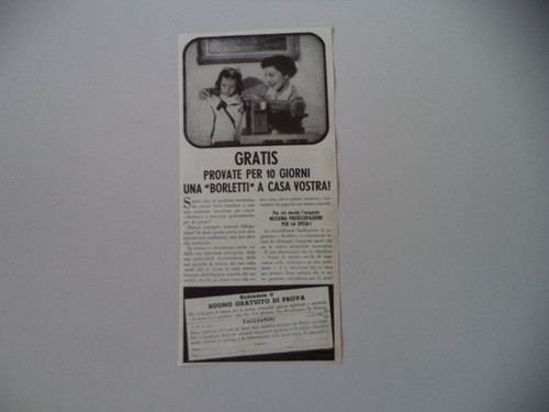Advertising pubblicità 1953 - advertising,