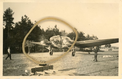 Heinkel he111 aviation photo - -,