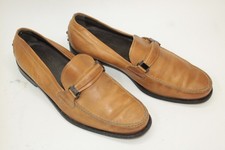 TOD'S scarpe uomo taglia 6,5 Europa 40 pelle beige S9374