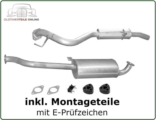 Scarico set per opel frontera - per,