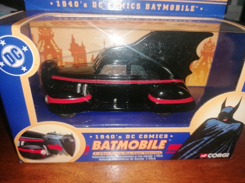 Corgi batmobile 1940 s dc - corgi, 1940's