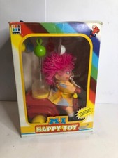 MINI DOLL RED HAIR WITH Bike  MI HAPPY TOY MECANICA IBENSE NEW '70
