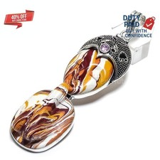 Ciondolo Black Friday Offerta Calsilica Ametista Argento 925 Anniversario Sorella Boho