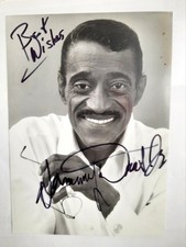 Sammy Davis Jr foto firmata