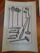 5 TAVOLE DIDEROT D'ALEMBERT "