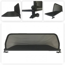 PureWind Windschott kompatibel mit Opel Astra G Baujahr 1998-2005 (Schwarz)