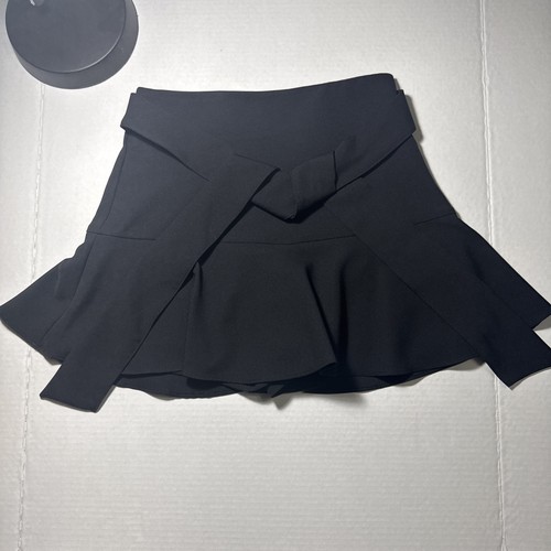 Minigonna svasata zara nera - minigonna,