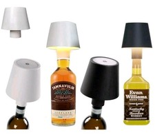 LAMPADA LED PER BOTTIGLIA TAPPO TAVOLO TOUCH DIMMERABILE USB RICARICABILE ip54