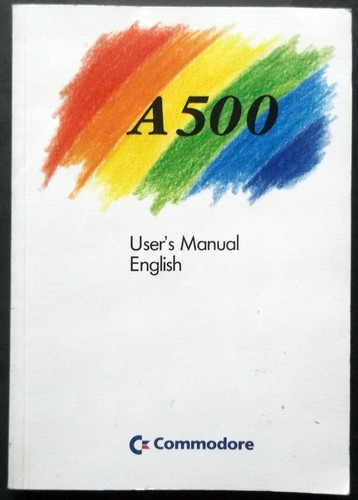Manuale commodore a500 - manuale, user's