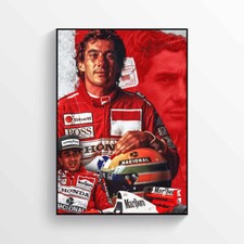 Poster Ayrton Senna Campione