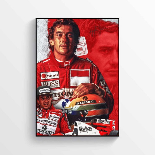 Poster ayrton senna campione - poster,