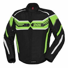 IXS RS-400-ST Giacca Moto Sportiva Uomo Nero Verde Bianco