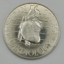 Medaglia American College Cardiology 1949-1974  New York City  25' Anniversario 