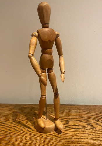 Figurina manichino artista - manichino,