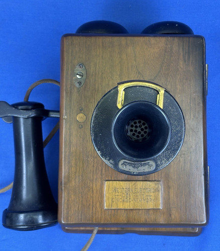 Antico telefono parete in - telefono, da