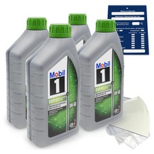 4 Litro Mobil 1 Esp X4 0W40 0W-40 Olio Porsche A40 C40 VW 511.00 Acea C3 Set