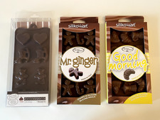 Stampi in silicone (Silikomart +Stamperia) per cioccolatini o gessetti