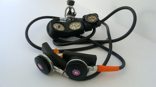Computer vintage scuba octopus - vintage,