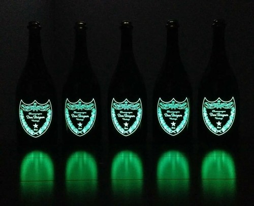 Dom perignon empty bottle - empty,