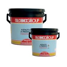 ITALCHIMICI ASFALTO A FREDDO EMULSIONE BITUMINOSA IMPERMEABILIZZANTE kg. 5