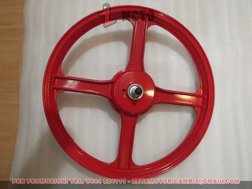 Cerchio ruota anteriore rosso - cerchio,