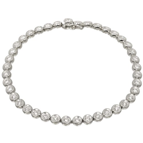 Bracciale con diamanti ct - diamanti,