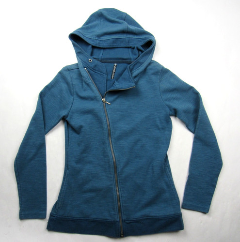 Felpa con cappuccio zip - e,