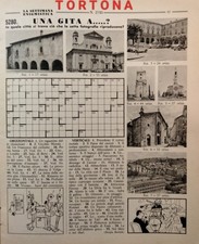 TORTONA ALESSANDRIA 1984 PAGINA INTERA CON SETTE FOTO