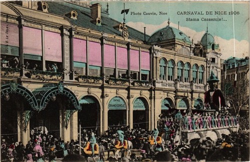 Cpa carnaval nice 1906 - cpa,