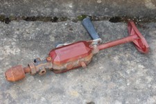 trapano manuale german made in italie 34 cm vintage officina ceramica legno