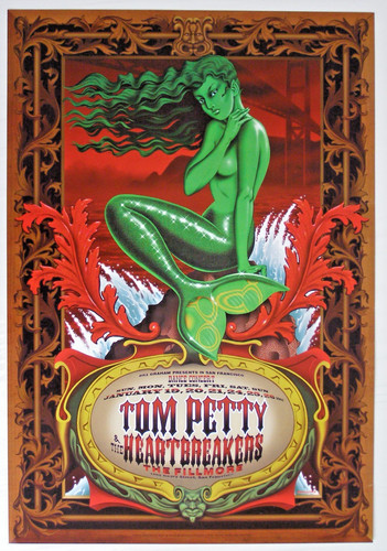 Poster concerto tom petty and - petty,