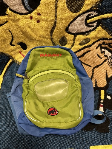 Mammut backpack blue - mammut, blue/green