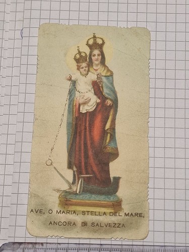 Santino holy card fustellato - santino,