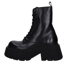 1D7700DFD30D180101 Tronchetti E Francesine VIC MATIE' Donna Nero Amv037_vima