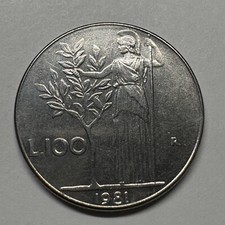 1981 Italy 100 Lire -