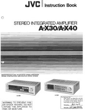 Amplificatore JVC A-X30 A-X40