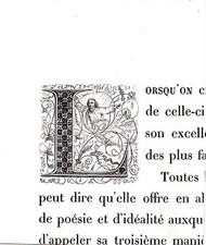 Stampa antica CAPOLETTERA L